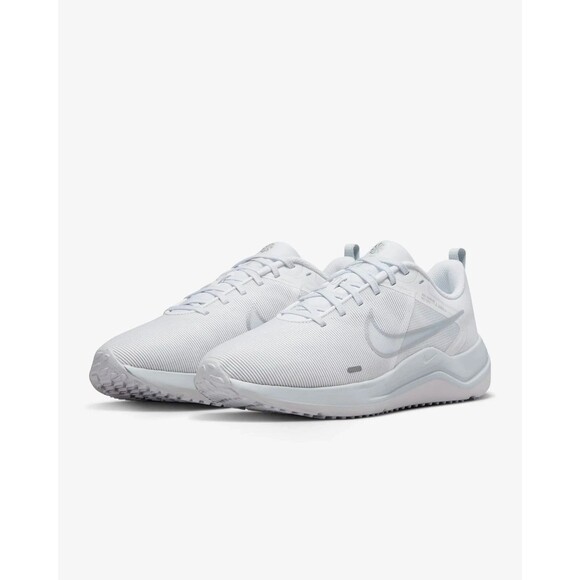 NIKE Women's DOWNSHIFTER 12 Running Shoe DD9294-100 White Sneaker Casual 10 Wmns - Picture 1 of 8